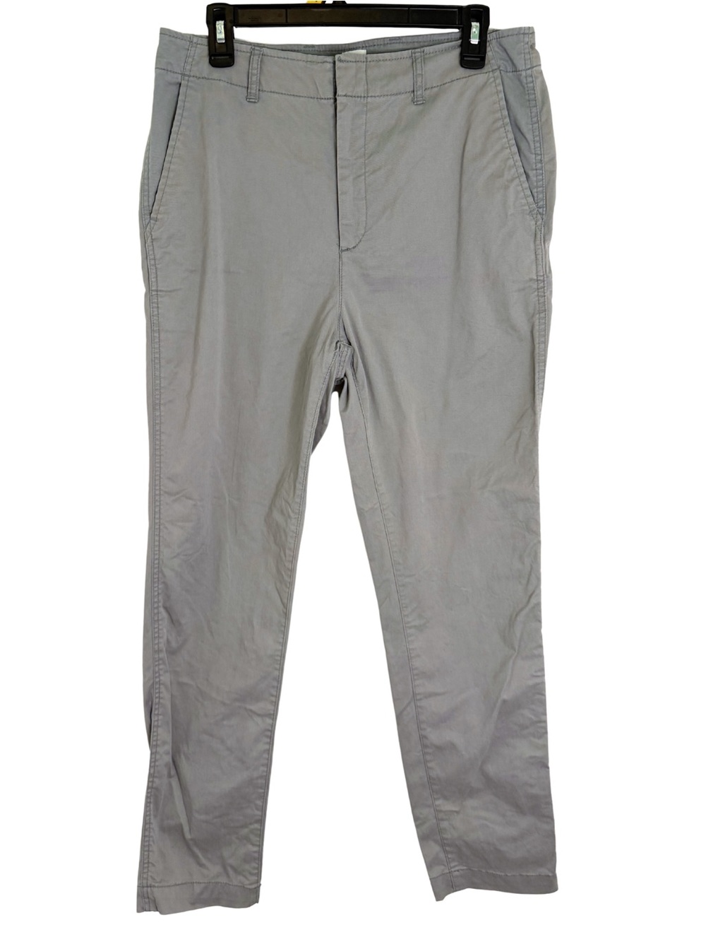 3/$20 GAP Downtown Khaki Gray Chino Pants Size 10 Tall